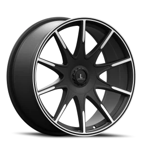 Luxxx Alloys 51 20x8.5 5x100/5x114.3 +35 Black