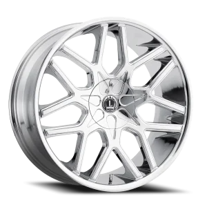 Luxxx Alloys 7 18x8.5 5x108/5x114.3 +35 Chrome