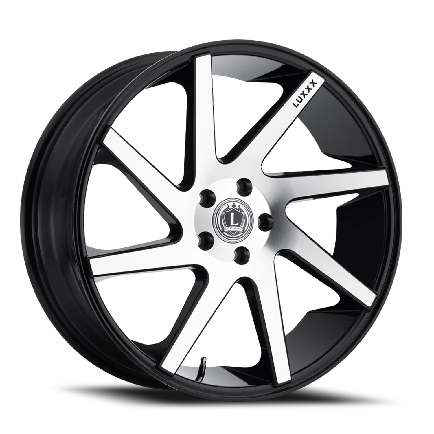 Luxxx Alloys 8 24x10 6x135 +30 Black