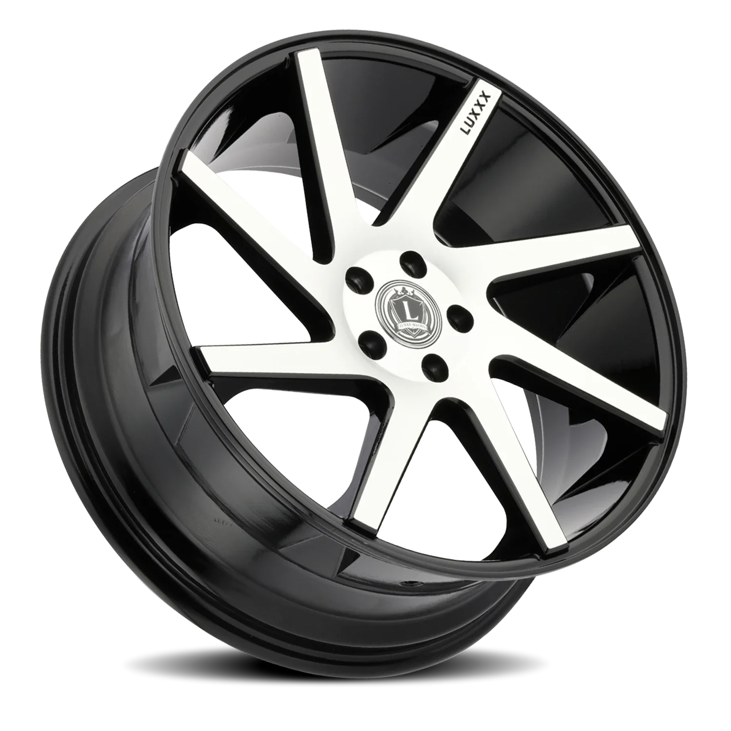 Luxxx Alloys 8 24x10 6x135 +30 Black - Image 2