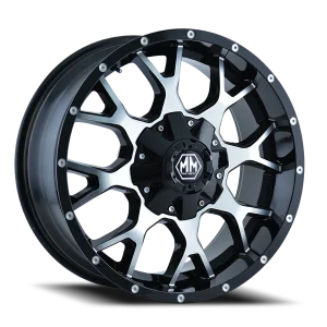 Mayhem Warrior 8015 B 20x9 8x170 +18 Black