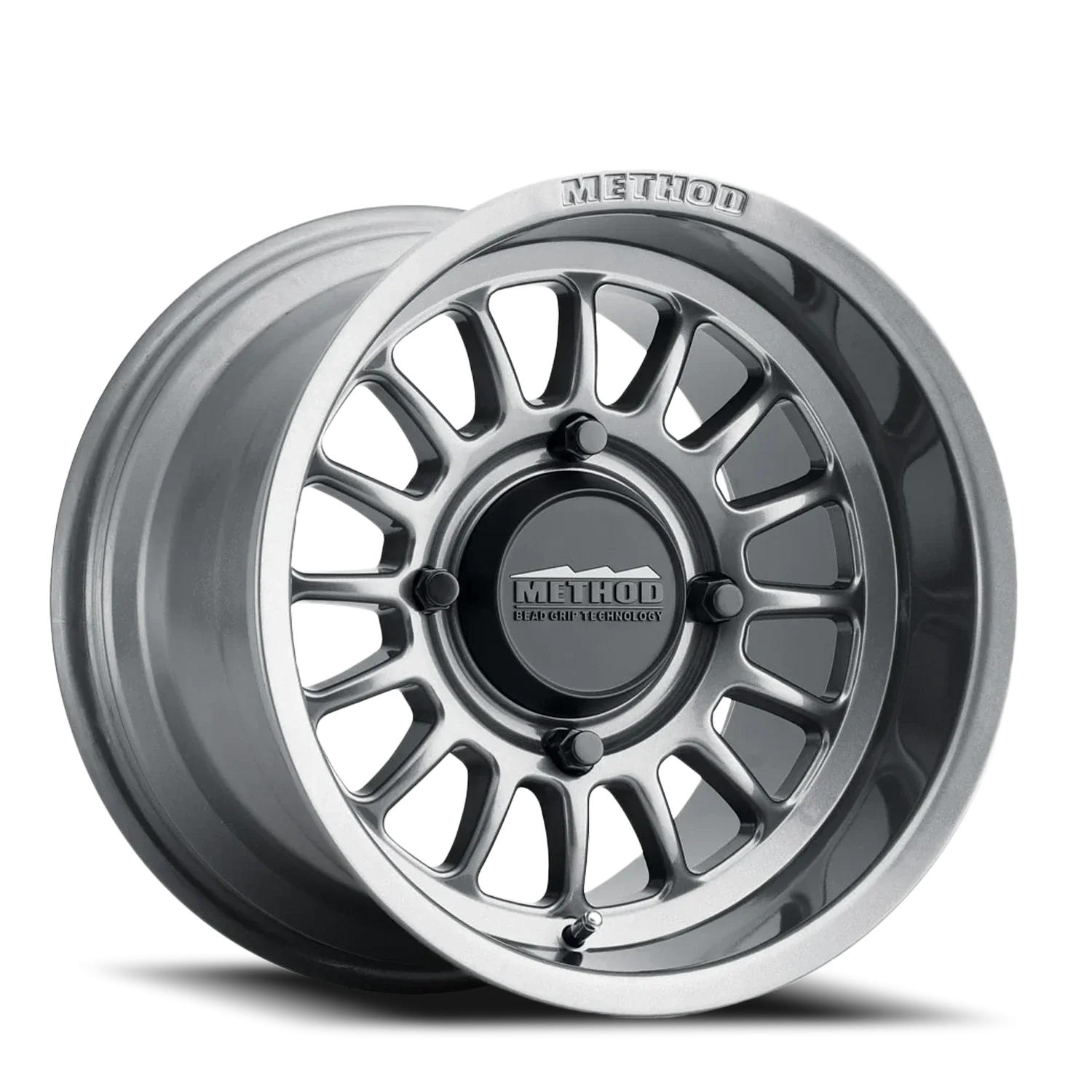Method MR411 Bead Grip UTV 15x7 4x136 +13 Gray