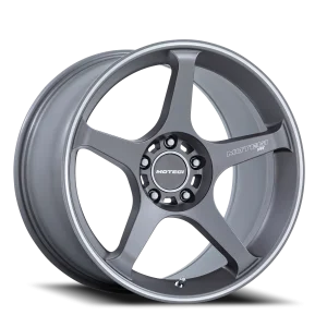 Motegi MR159 Battle V 17x8.5 5x114.3 +45 Gray