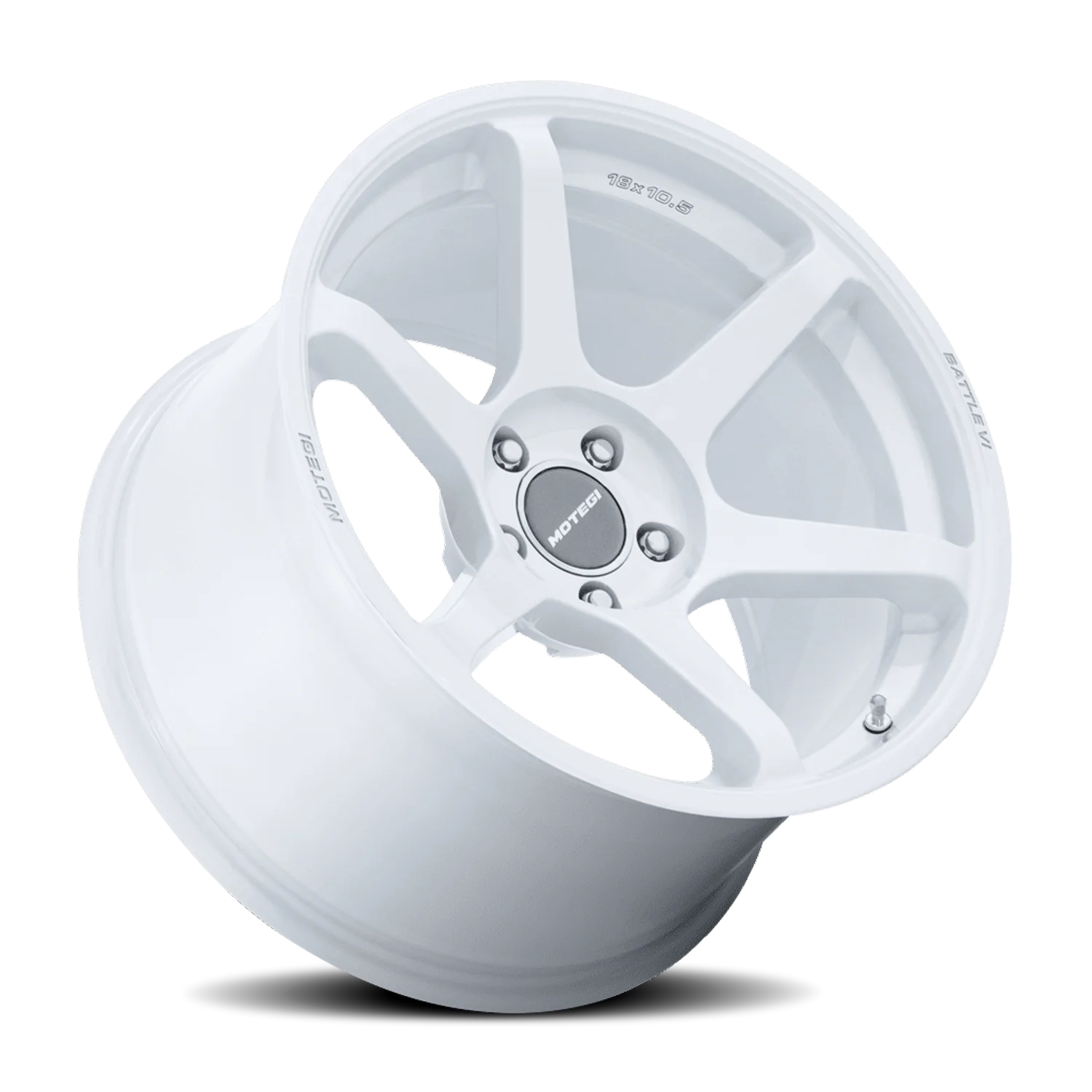 Motegi MR160 Battle VI 18x9.5 5x114.3 +40 White - Image 2