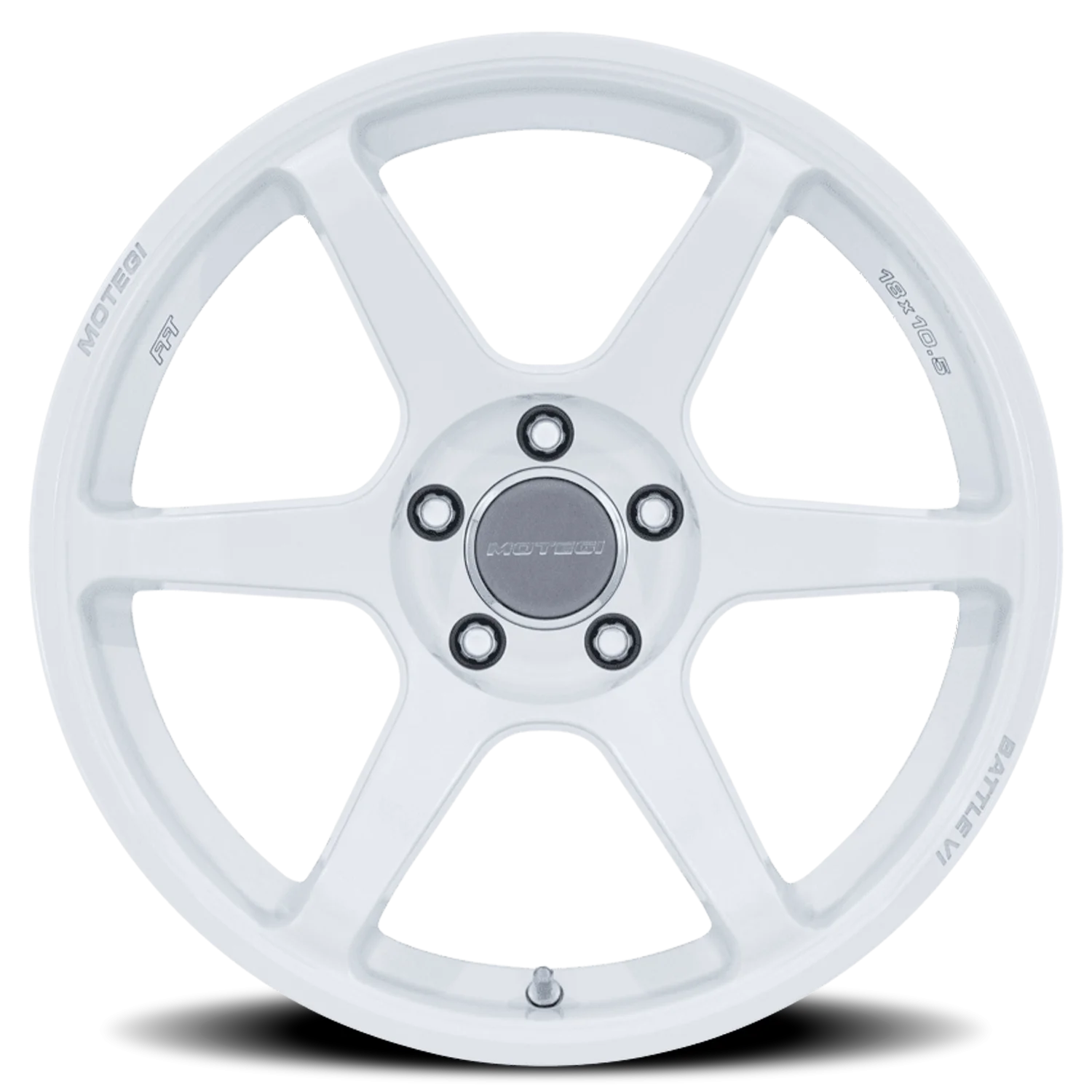Motegi MR160 Battle VI 18x9.5 5x114.3 +40 White - Image 3