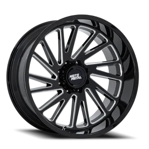 Moto Metal Combat MO811 GBM 24x12 5x127 -44 Black