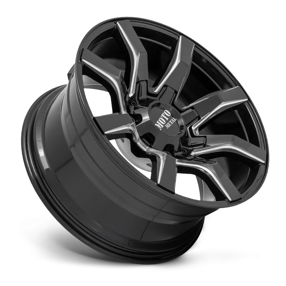 Moto Metal MO804 20x10 8x180 -18 Black - Image 2