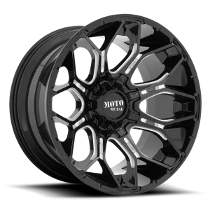Moto Metal MO808 20x9 6x120/6x139.7 Black