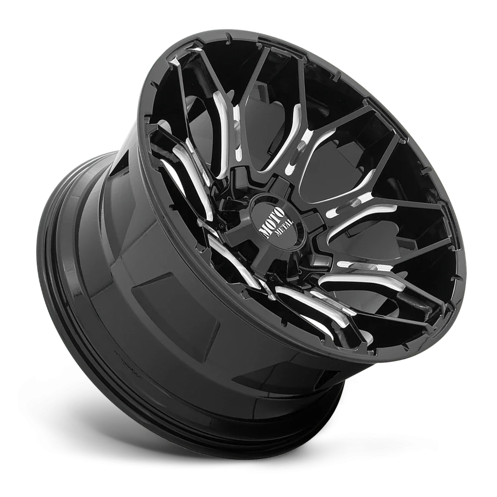Moto Metal MO808 20x10 5x139.7/5x150 -18 Black - Image 2