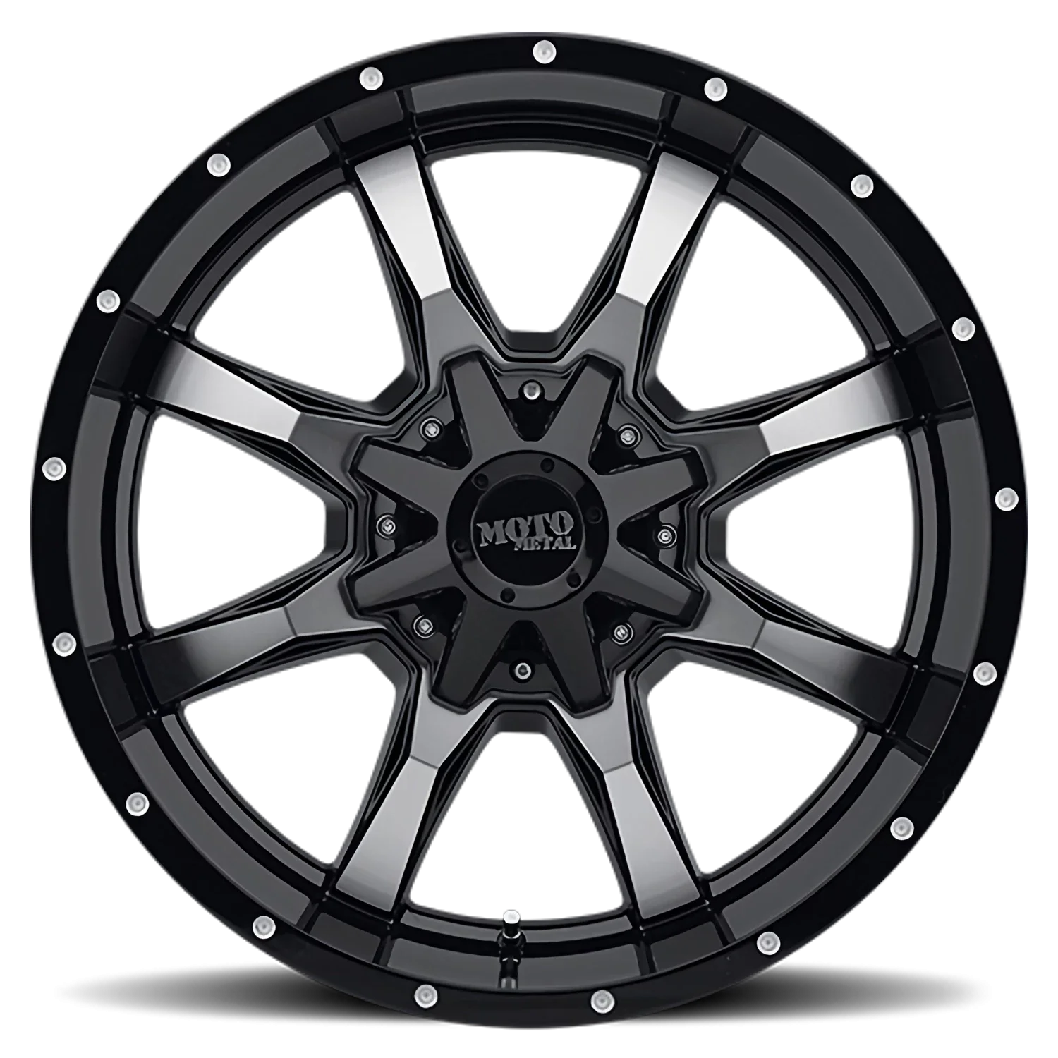 Moto Metal MO970 20x12 5x127/5x139.7 -44 Black - Image 2