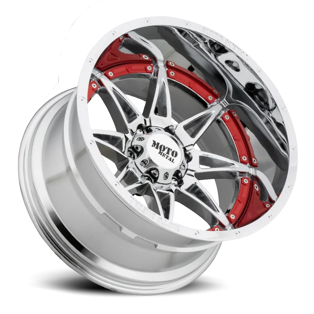 Moto Metal MO993 17x9 6x139.7 -12 Chrome - Image 2