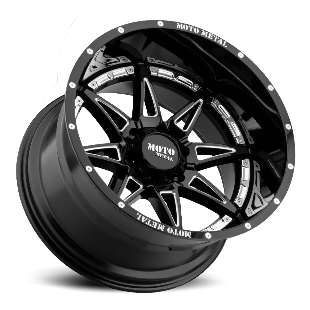 Moto Metal MO993 20x10 6x139.7 -18 Black - Image 2