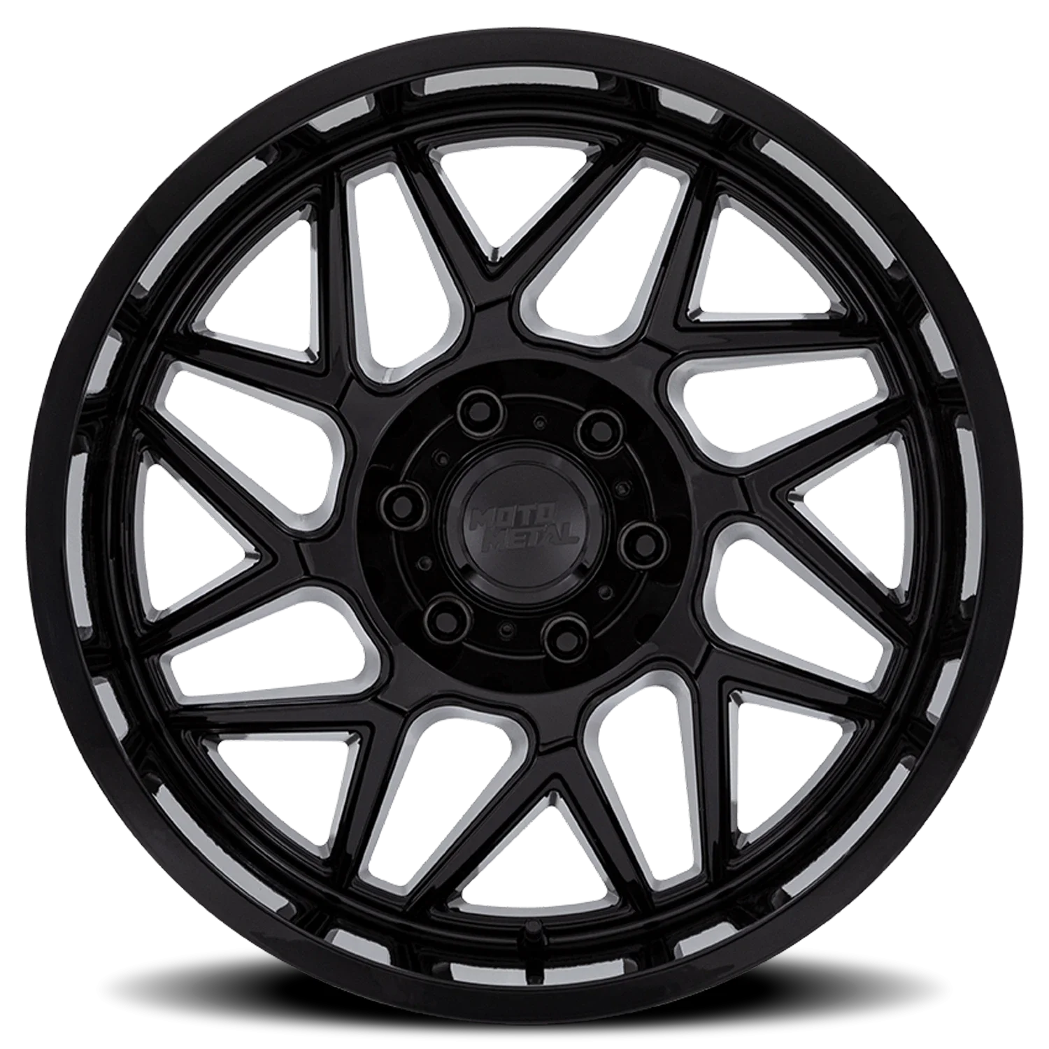 Moto Metal Turbine MO812 20x10 8x170 -18 Black - Image 3