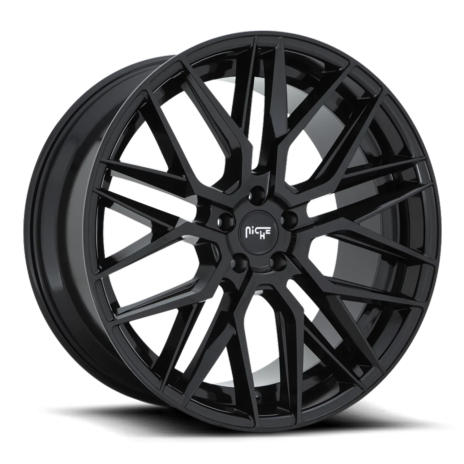 Niche Gamma M224 22x10.5 5x130 +35 Black