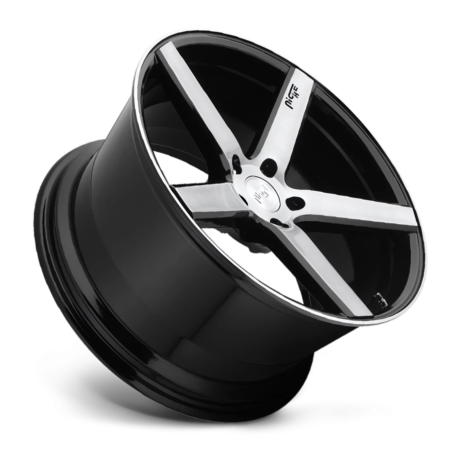 Niche Milan M124 17x8 5x120 +40 Black - Image 2