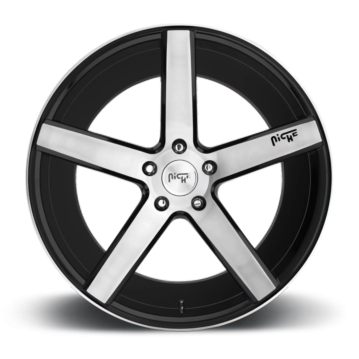 Niche Milan M124 17x8 5x120 +40 Black - Image 3