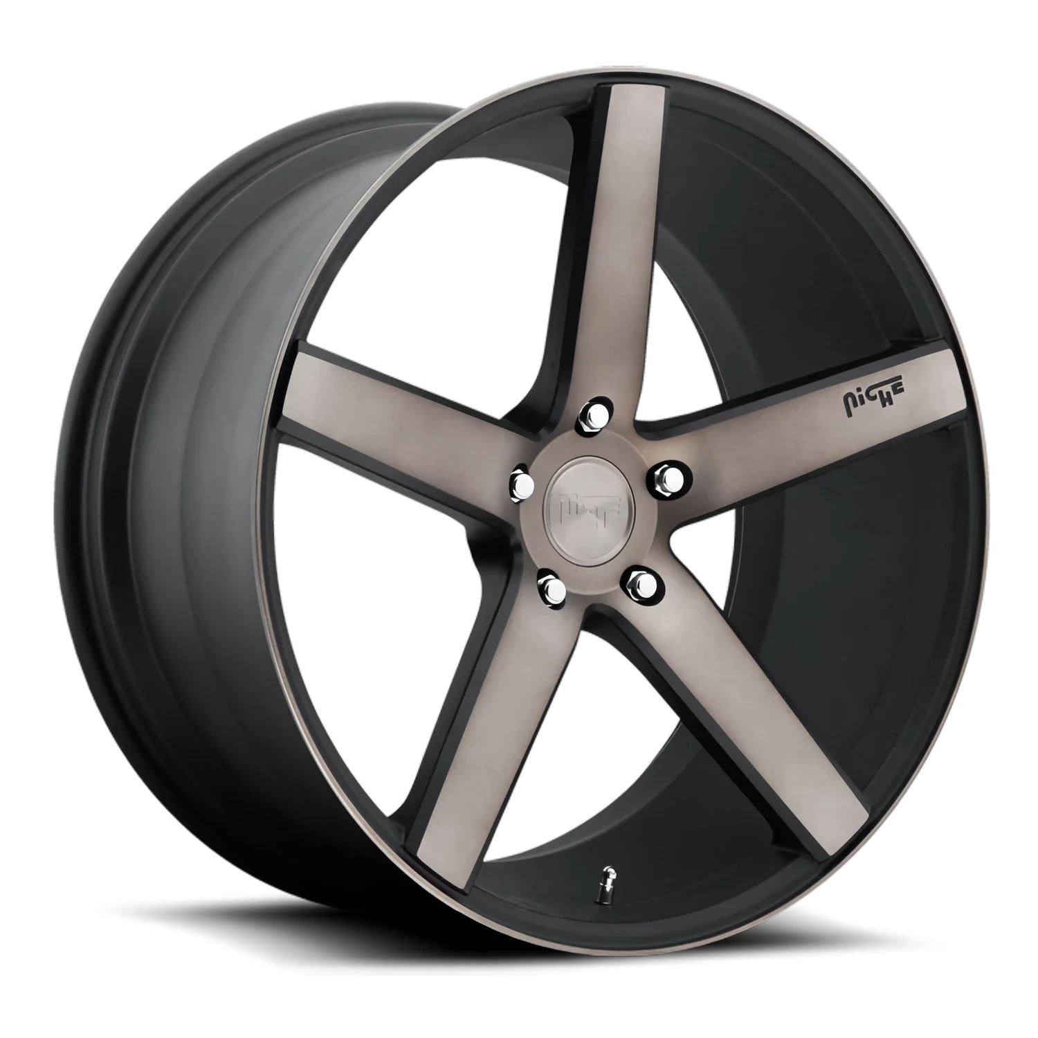 Niche Milan M134 20x10 5x114.3 +40 Black