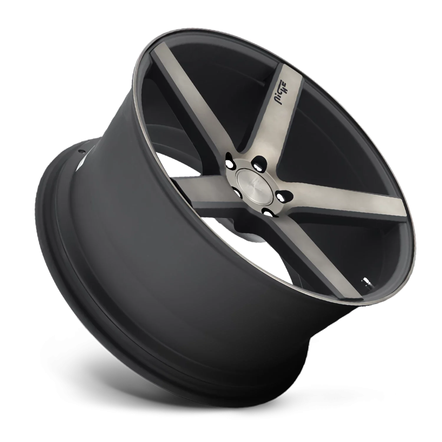 Niche Milan M134 20x10 5x114.3 +40 Black - Image 2