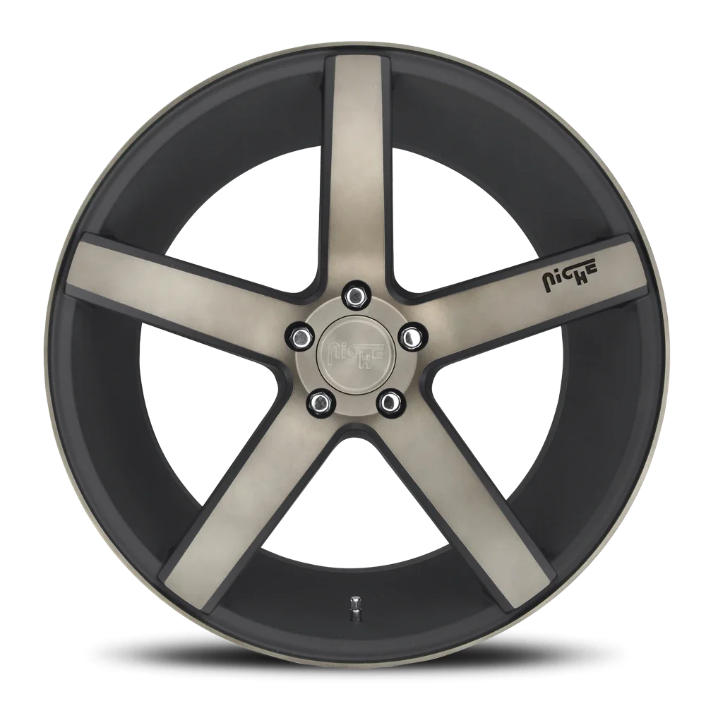 Niche Milan M134 20x10 5x114.3 +40 Black - Image 3