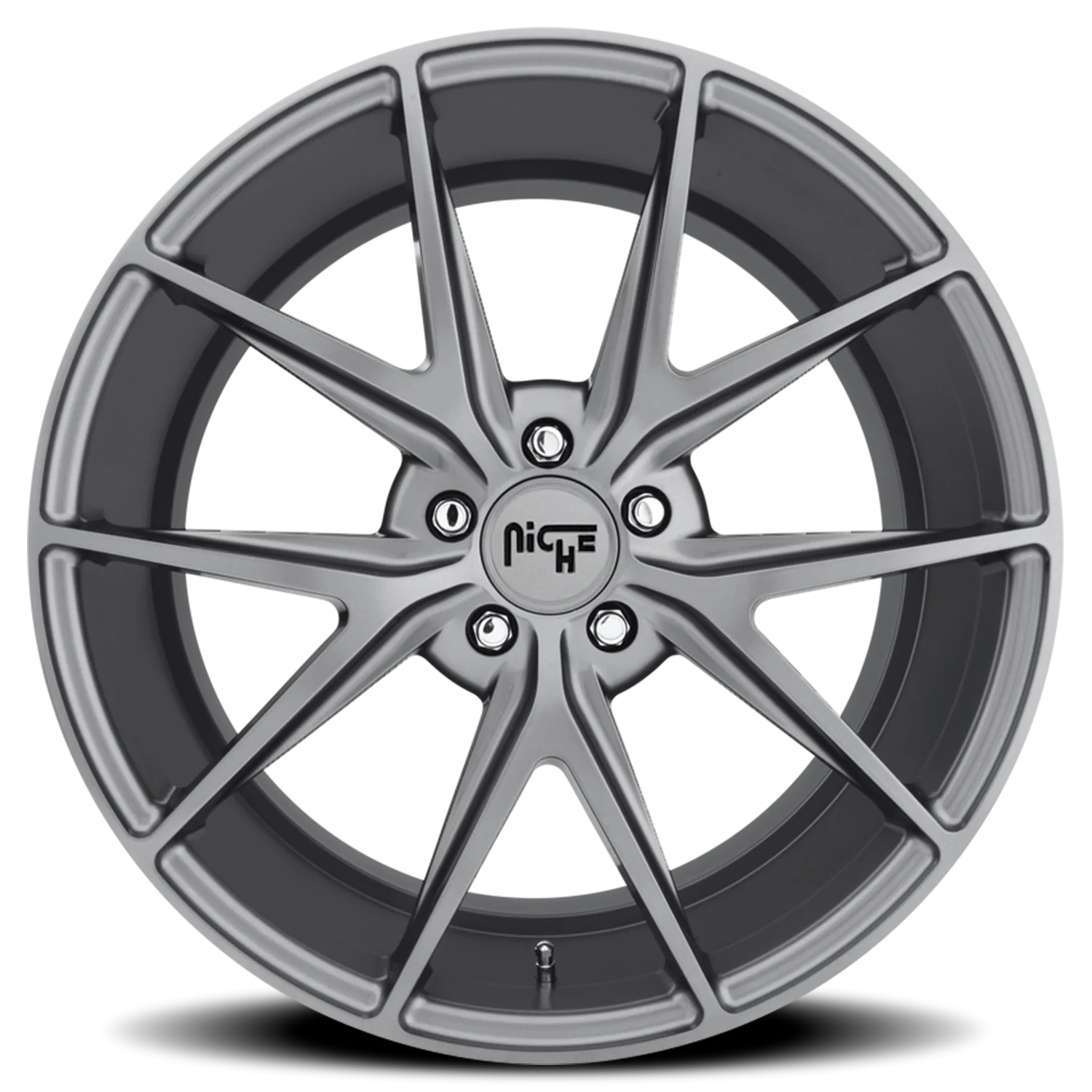 Niche Misano M116 19x9.5 5x112 +38 Gray - Image 3