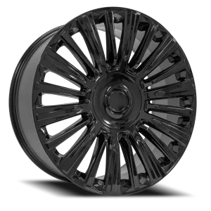 OE Wheels CA92 22x9 6x139.7 +28 Black