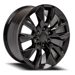 OE Wheels CV32 20x9 6x139.7 +28 Black