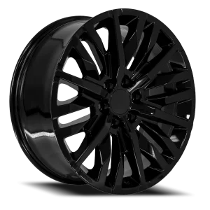 OE Wheels CV33 22x9 6x139.7 +28 Black