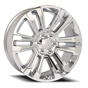 OE Wheels CV44 22x9 6x139.7 +24 Chrome