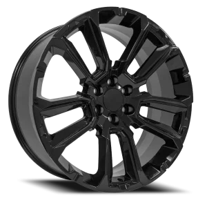 OE Wheels CV68 22x9 6x139.7 +28 Black