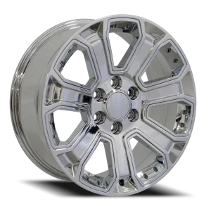 OE Wheels CV93B 22x9 6x139.7 +24 Chrome