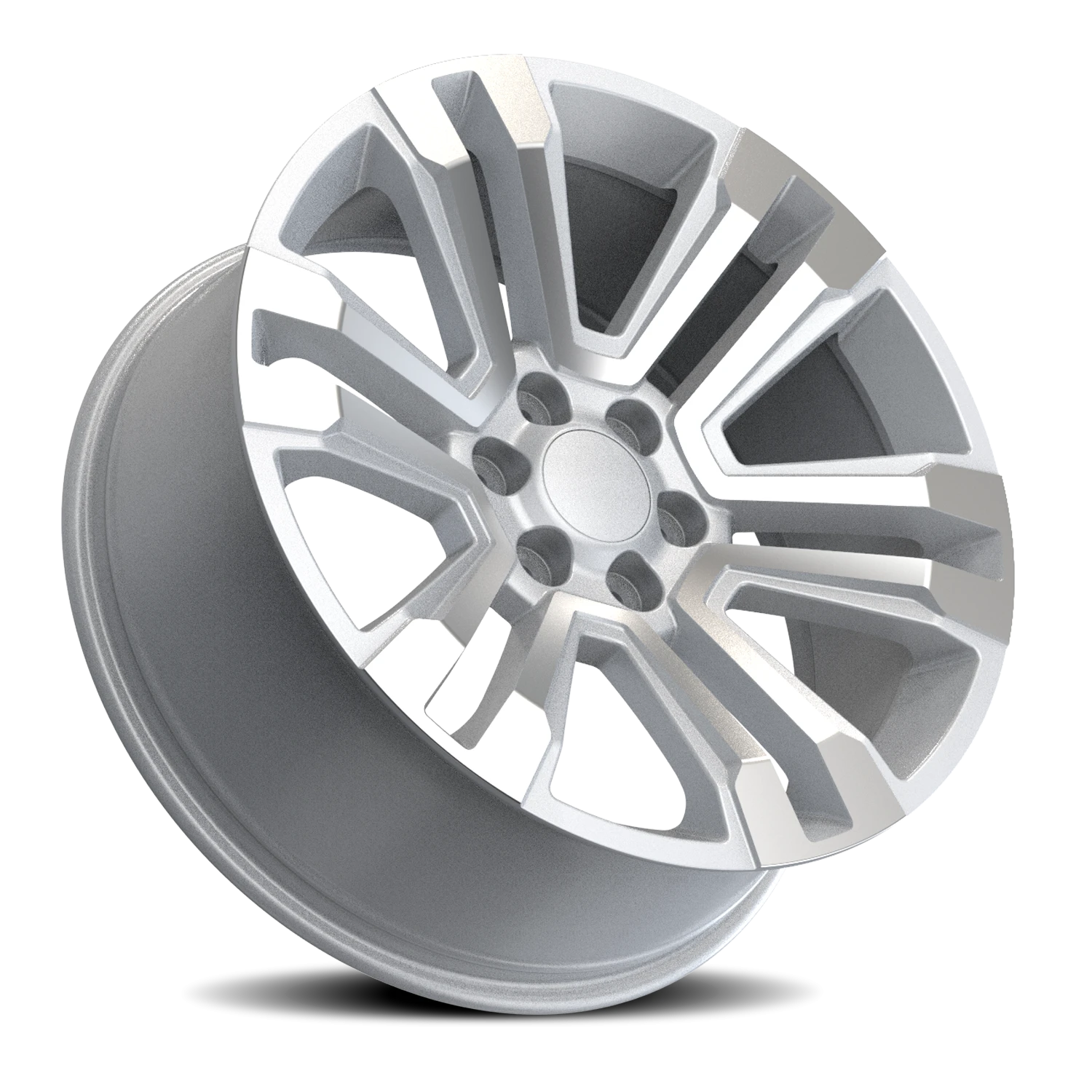 Repco G10 22x9 6x139.7 +24 Silver - Image 2