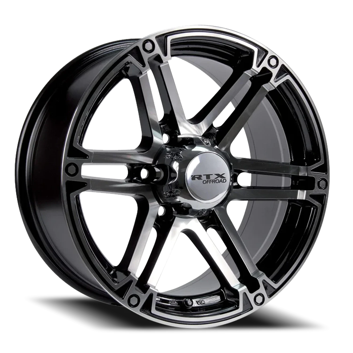 RTX Offroad Slate 17x8 6x139.7 +25 Black