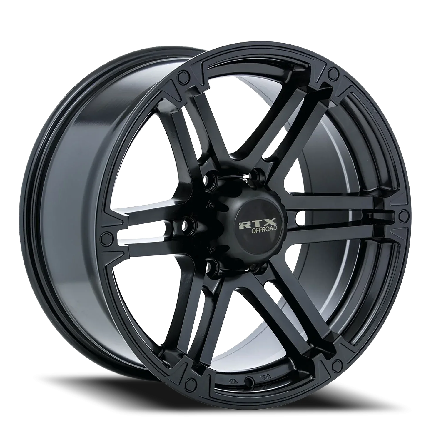 RTX Offroad Slate 17x8 6x139.7 +25 Black