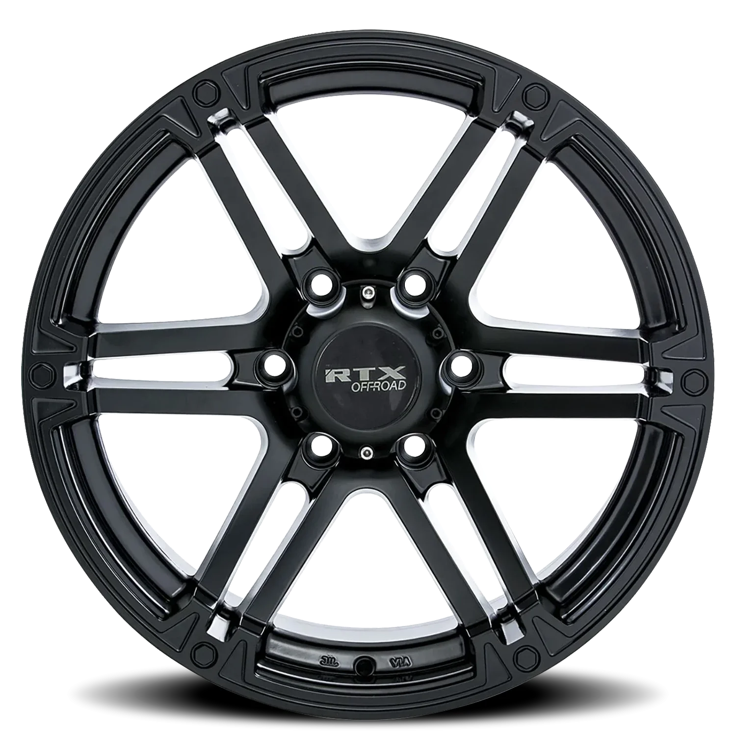 RTX Offroad Slate 17x8 6x139.7 +25 Black - Image 3