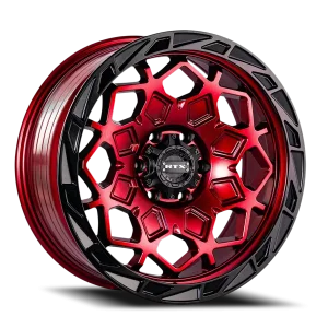 RTX Offroad Spade 17x9 5x127 -15 Red
