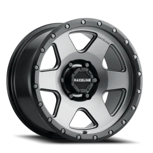 Raceline Boost 946G 18x9 5x127 -12 Gray