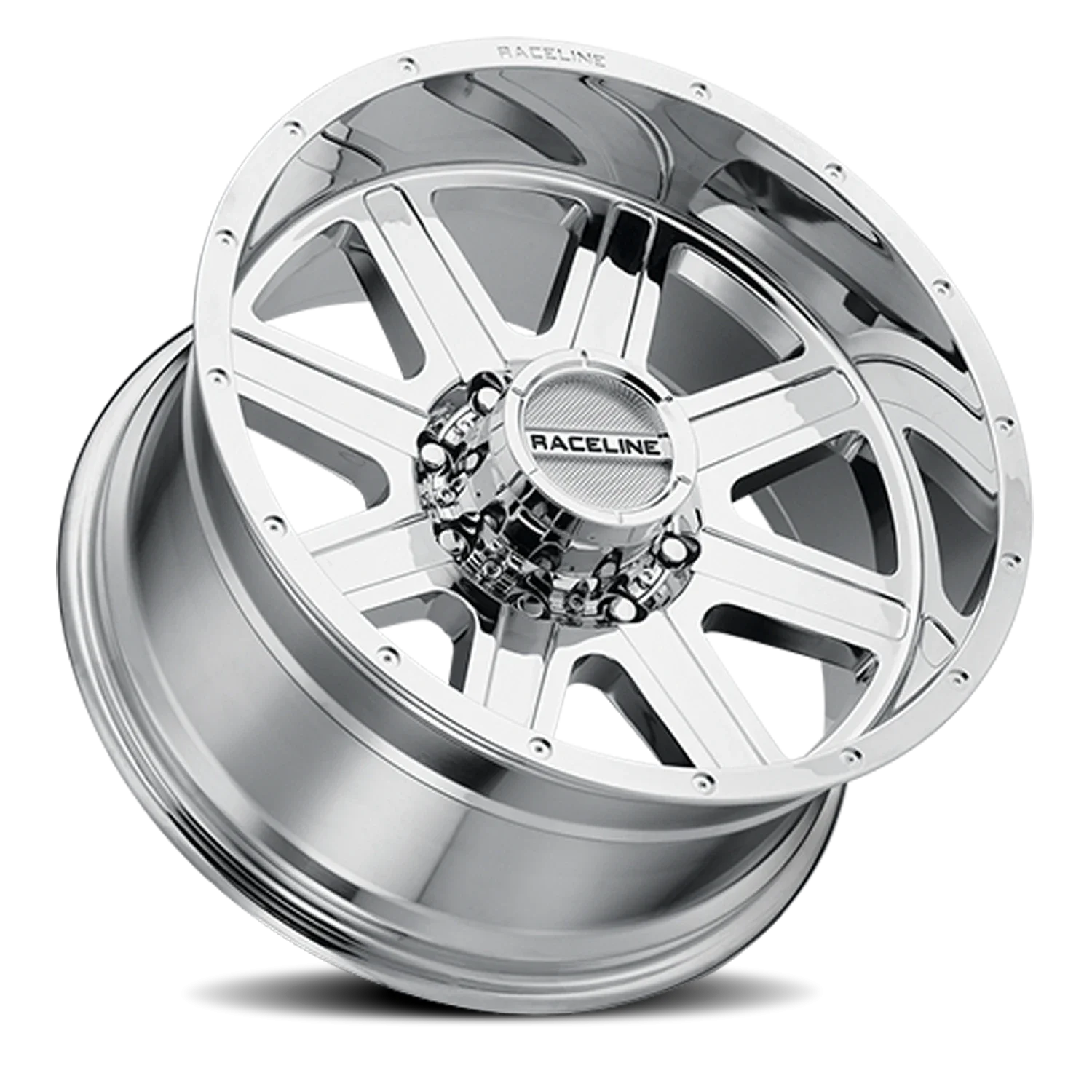 Raceline Hostage 940C 20x10 5x139.7 -19 Chrome - Image 2