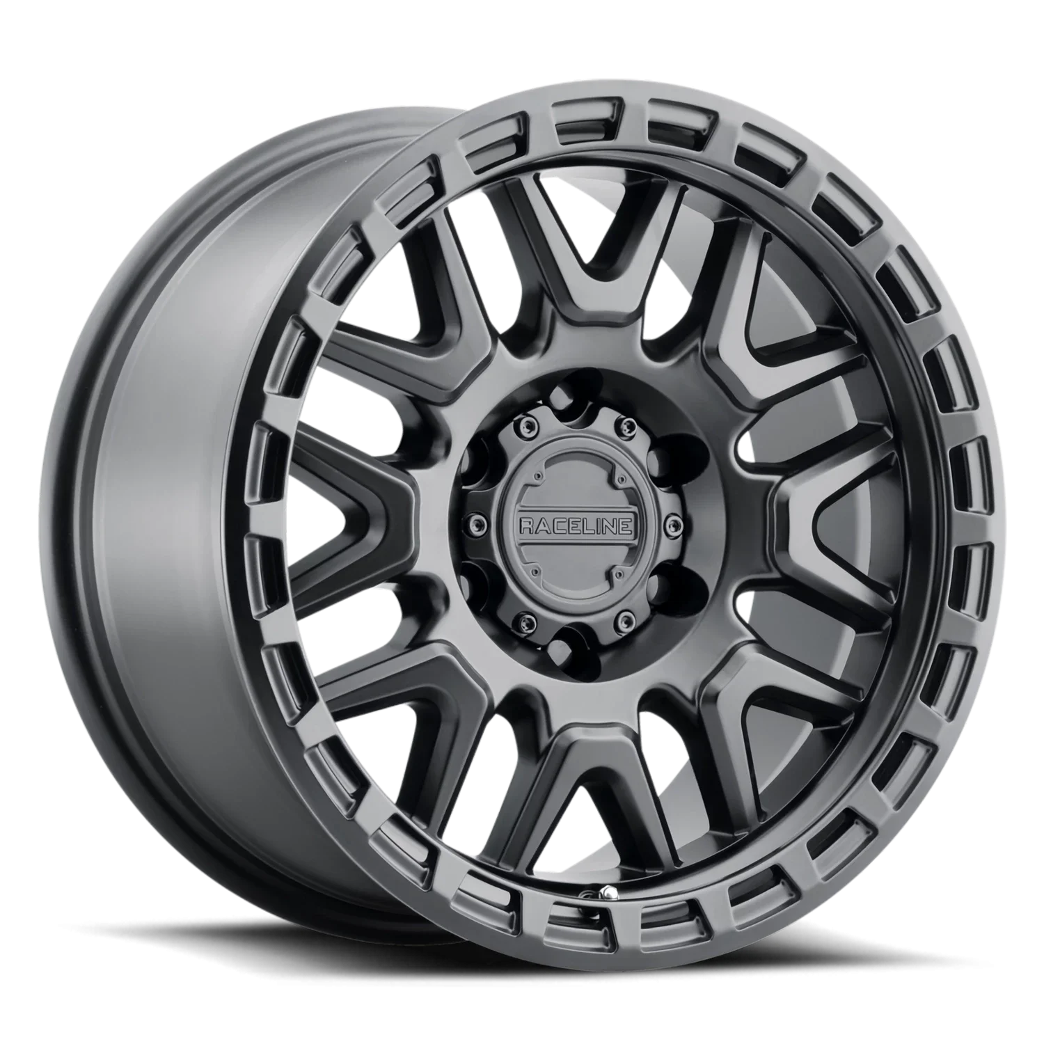 Raceline Krank 953B 16x8 5x114.3 Black