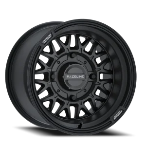 Raceline Omega A13B 15x10 4x137 Black