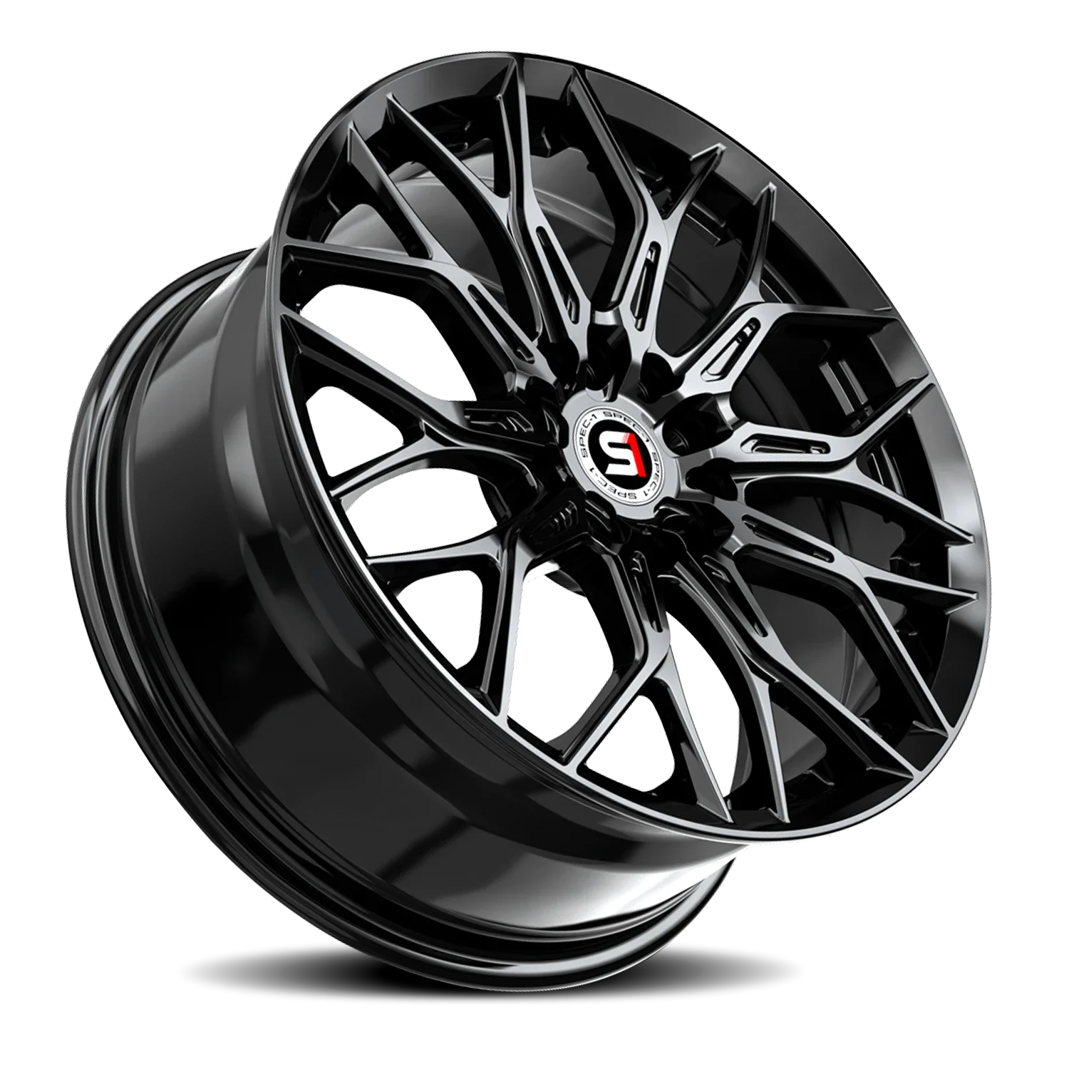 Spec-1 SP-57 17x7.5 5x114.3/5x120 +42 Black - Image 2