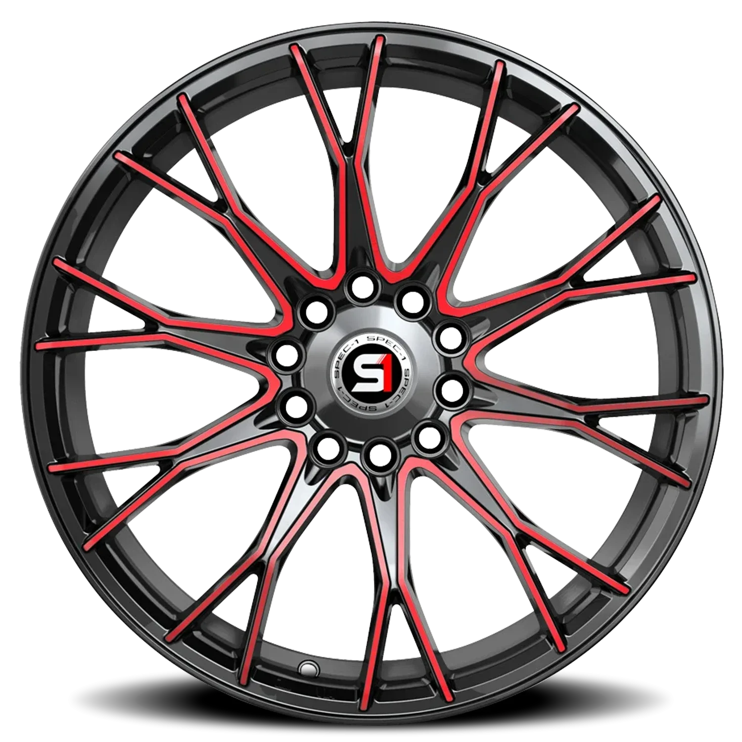 Spec-1 SP-59 18x8 5x100/5x114.3 +38 Black - Image 3