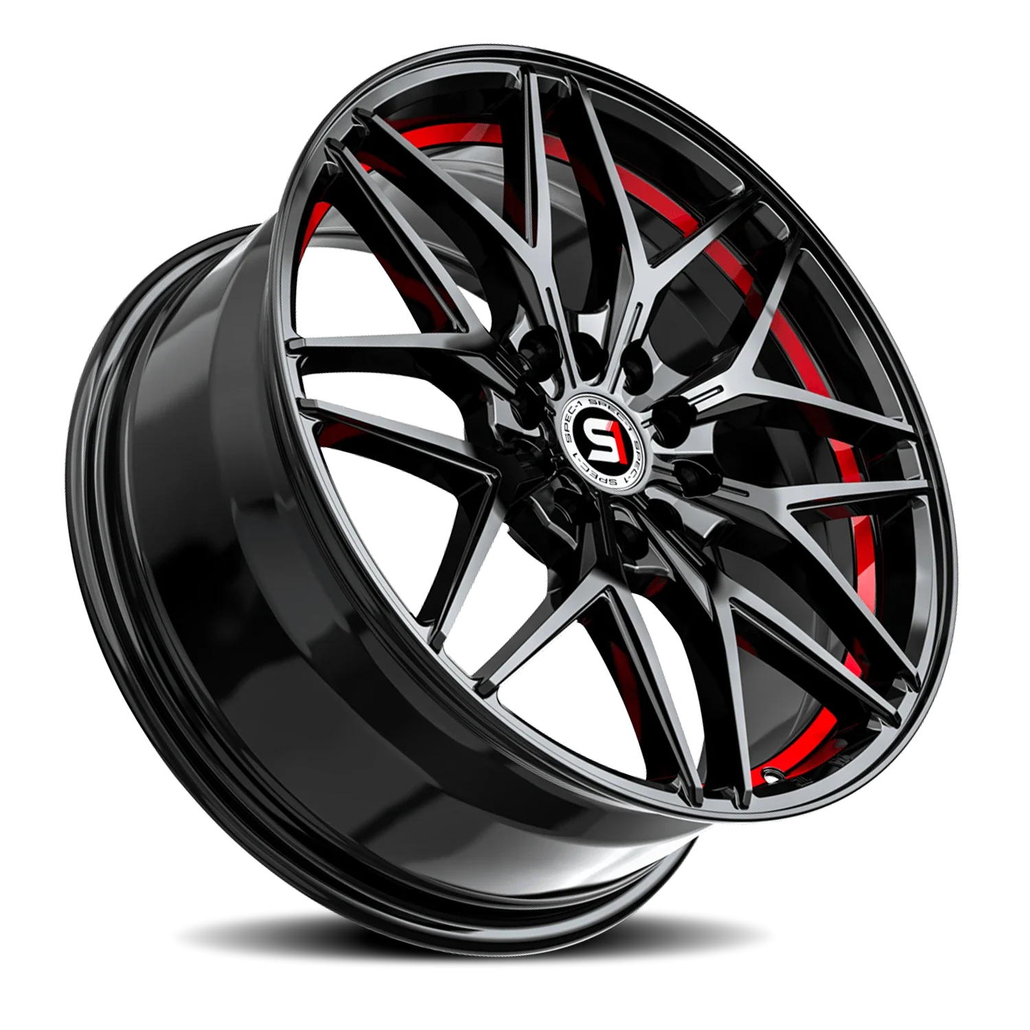 Spec-1 SP-60 17x7.5 5x100/5x114.3 +42 Black - Image 2