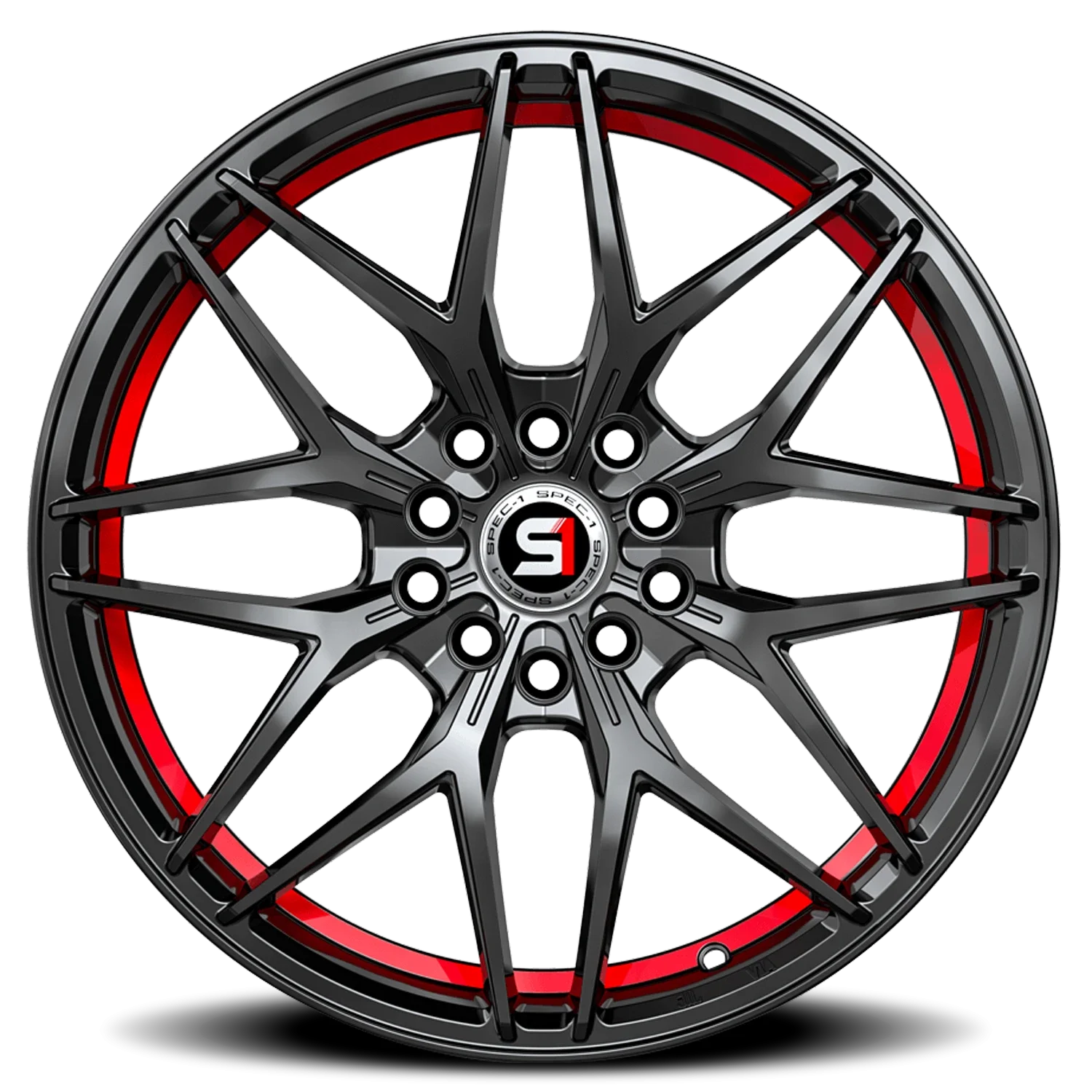 Spec-1 SP-60 17x7.5 5x100/5x114.3 +42 Black - Image 3