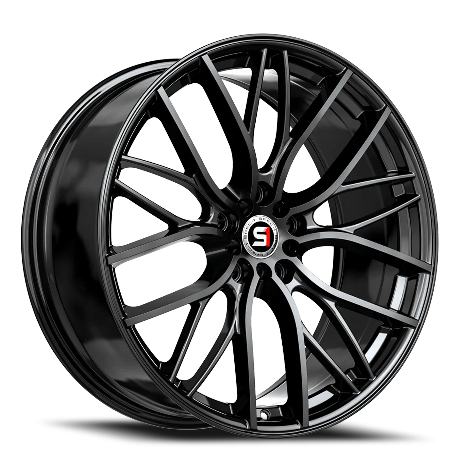 Spec-1 SP-61 17x8 5x108/5x114.3 +42 Black