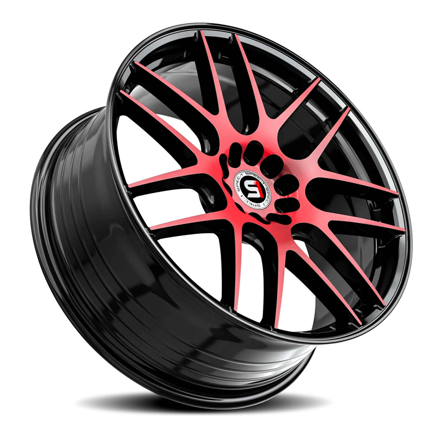 Spec-1 SP-65 20x8.5 5x114.3/5x120 +38 Black - Image 2
