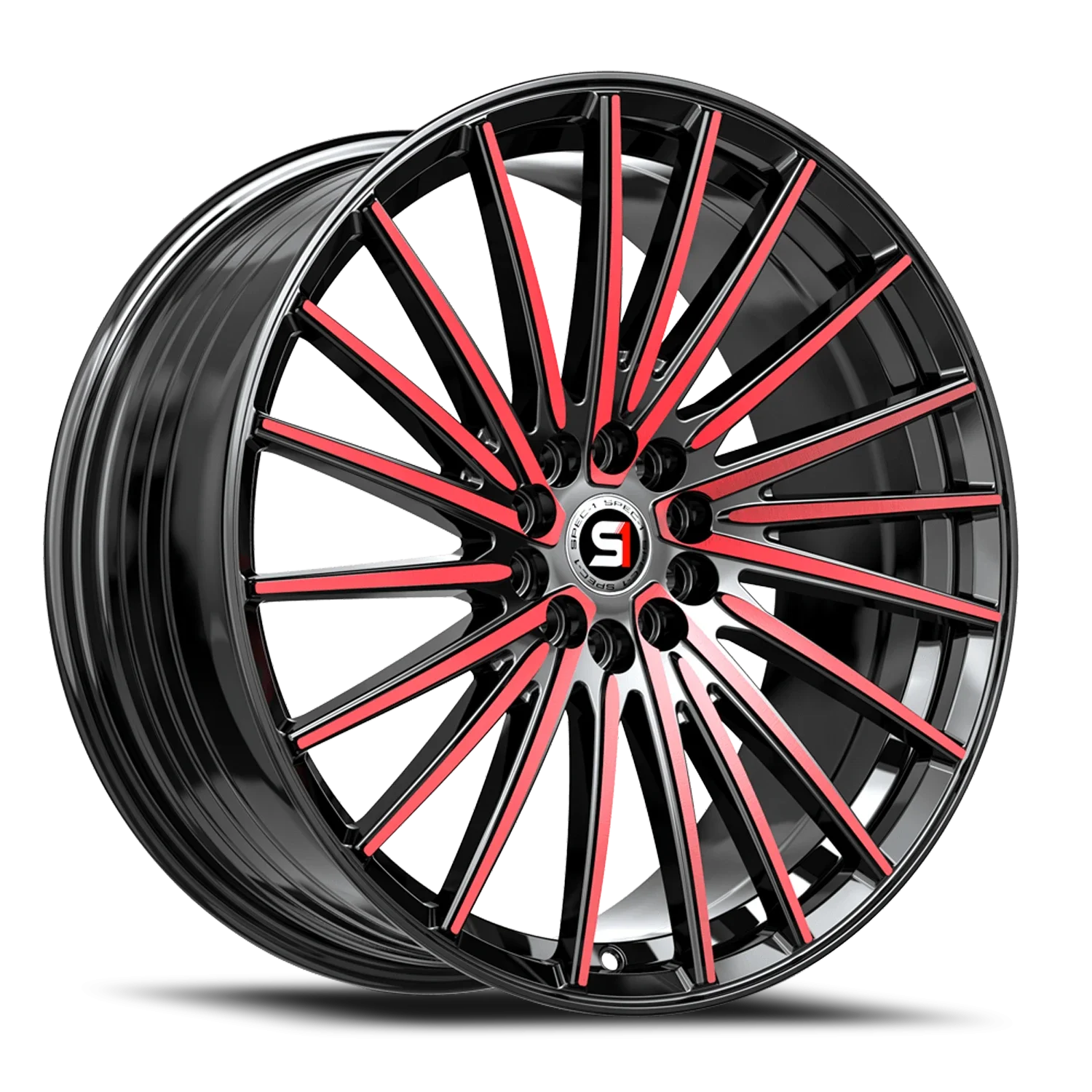Spec-1 SP-68 20x8.5 5x112/5x114.3 +38 Black