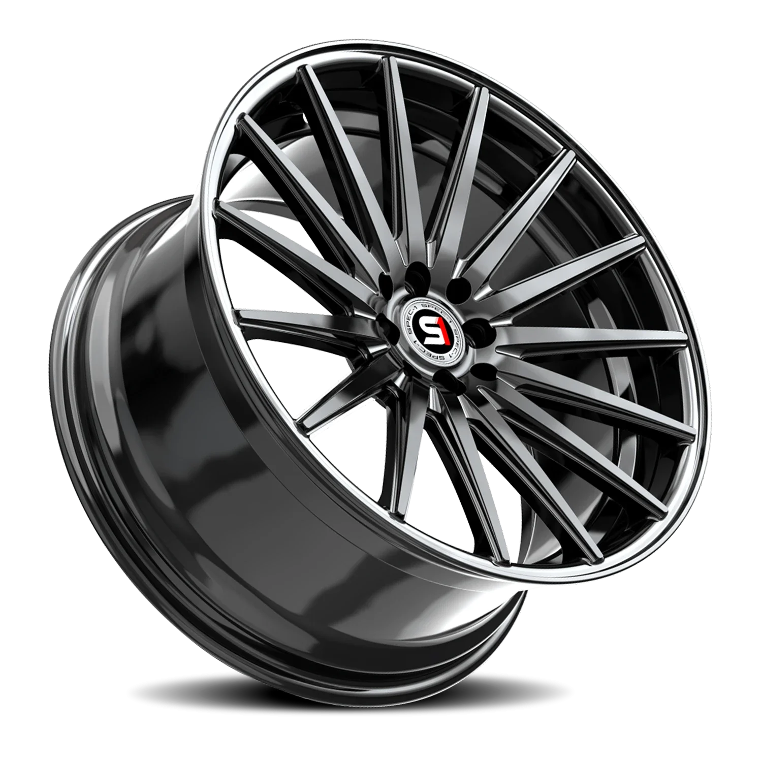 Spec-1 SP-69 18x8 5x100/5x114.3 +38 Black - Image 2