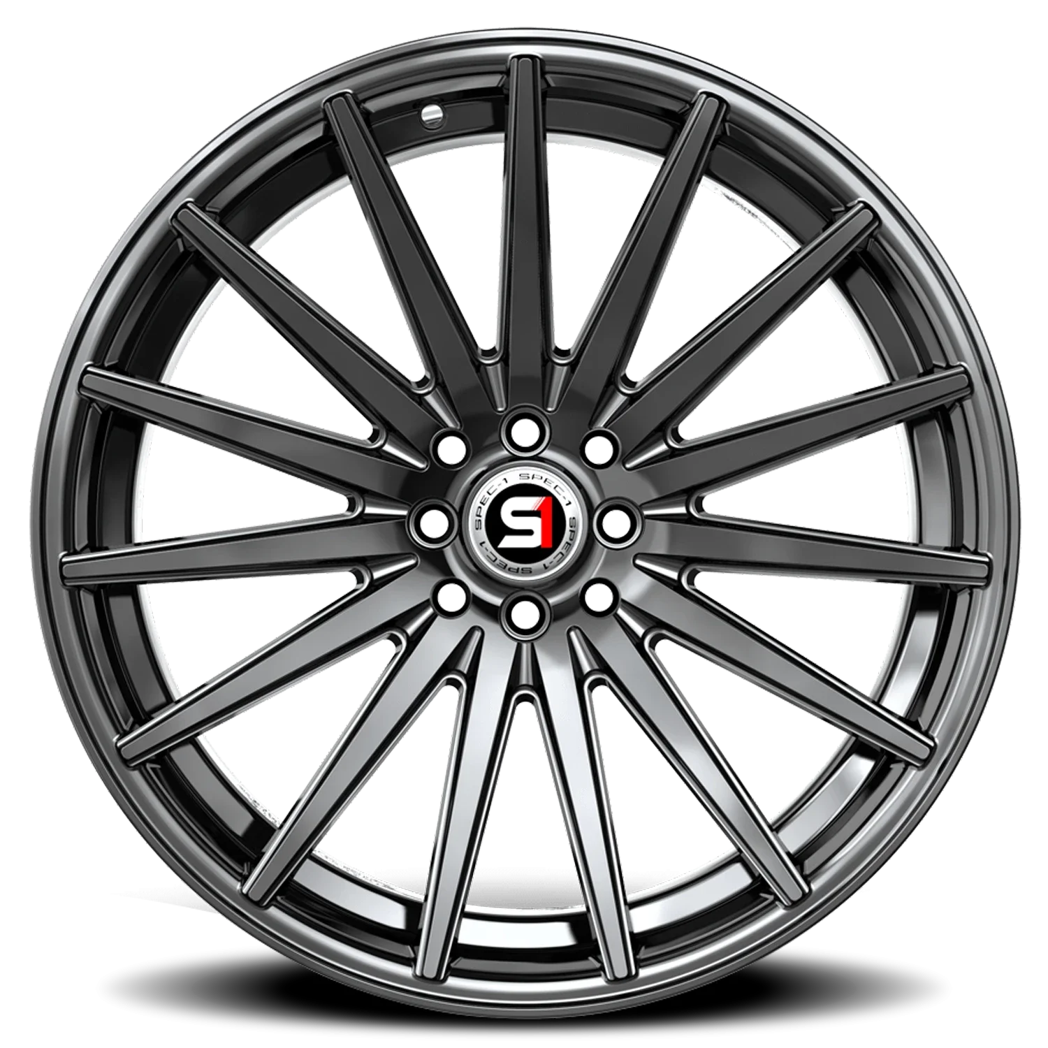 Spec-1 SP-69 18x8 5x100/5x114.3 +38 Black - Image 3