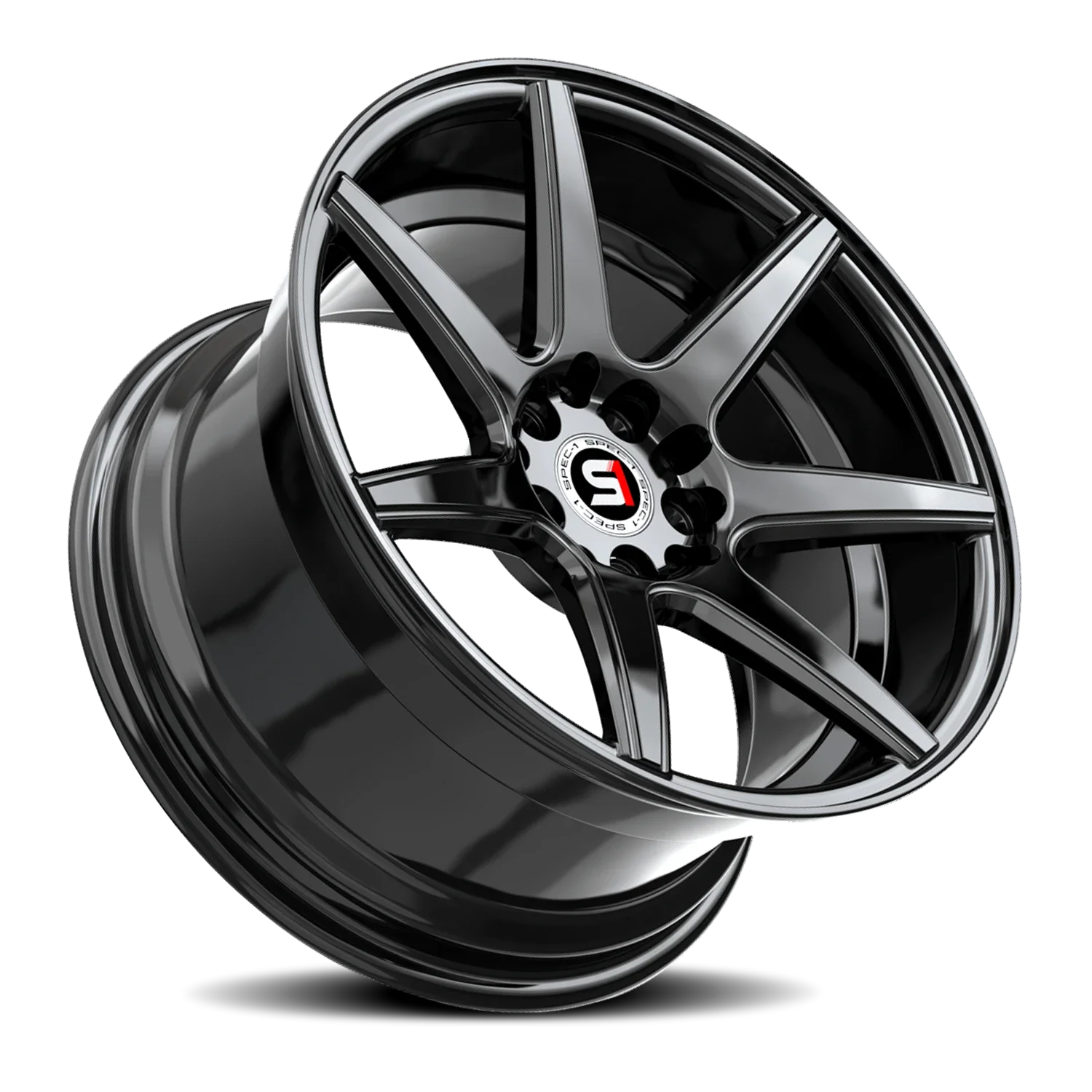 Spec-1 SP-73 17x7.5 5x108/5x114.3 +42 Black - Image 2