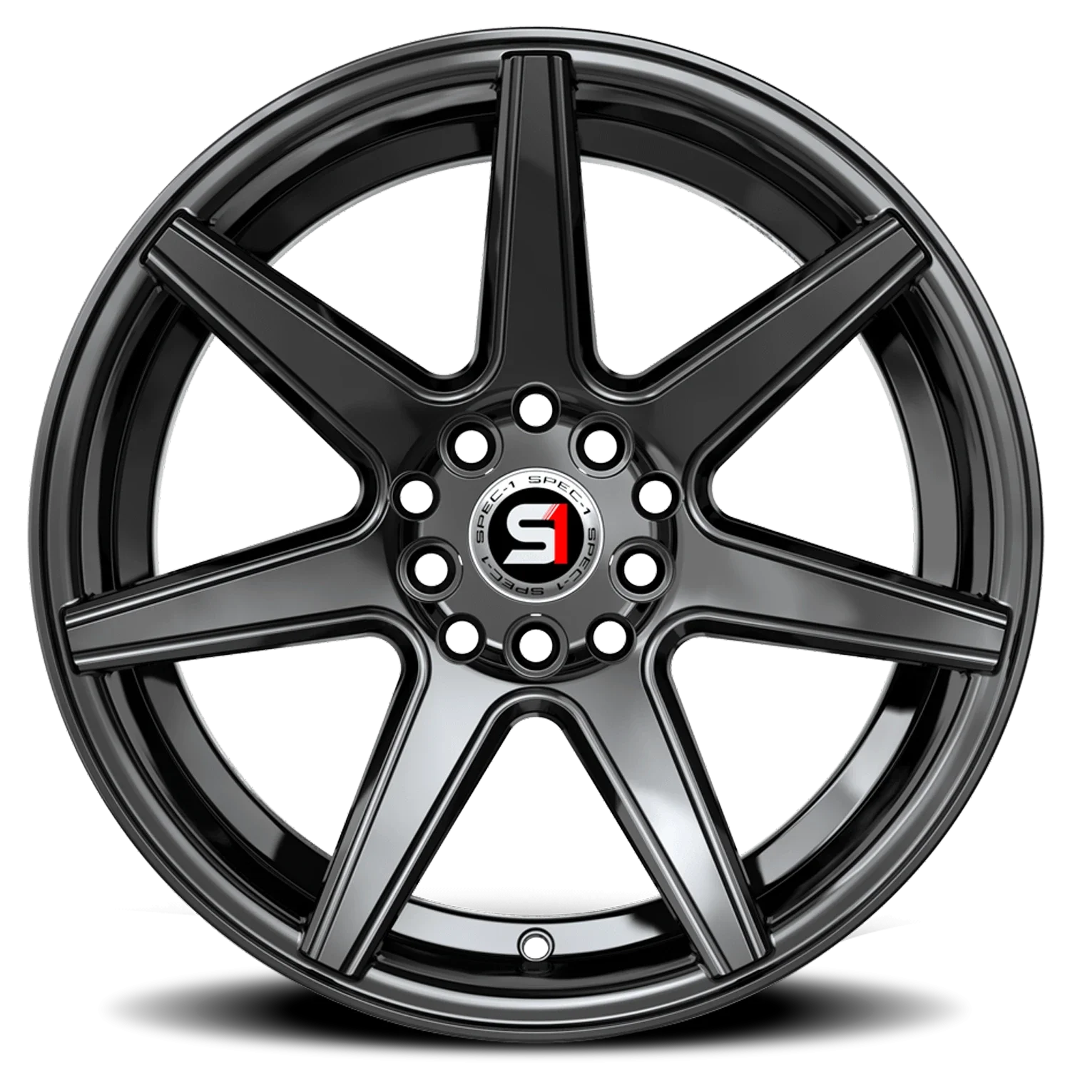Spec-1 SP-73 17x7.5 5x108/5x114.3 +42 Black - Image 3